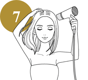 シャンプーの仕方7