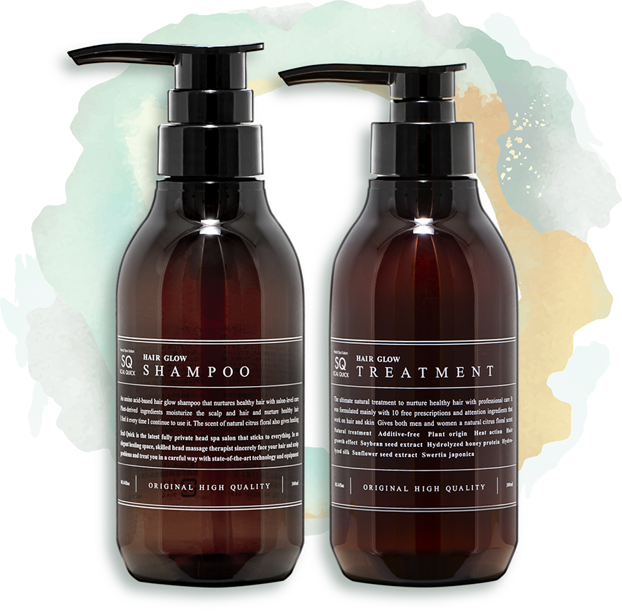 ヘアグローシャンプー＆トリートメント